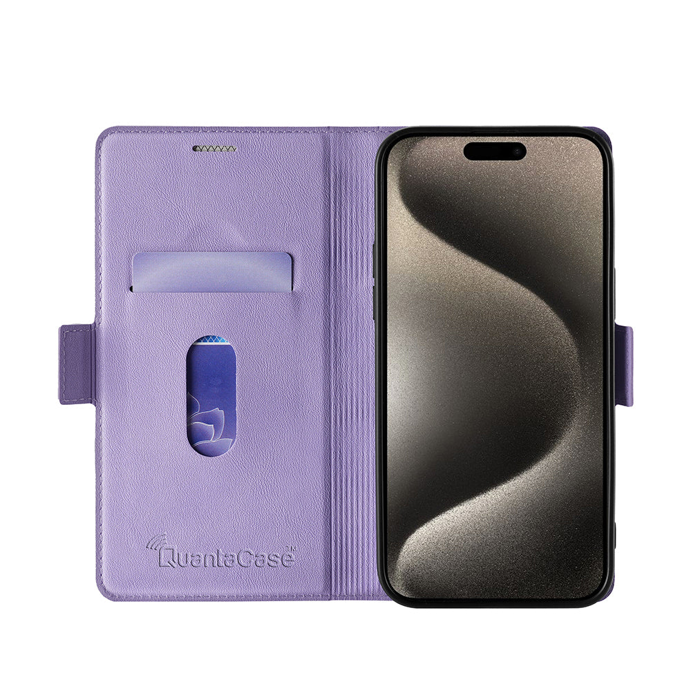 RF Safe® iPhone 15 QuantaCase® Model RFS1 Black