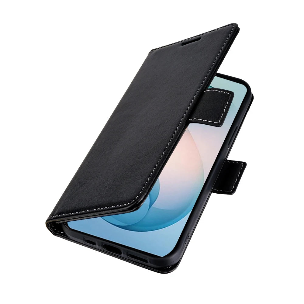 QuantaCase for Samsung Galaxy S26 Plus in Black — partly closed